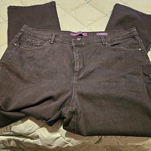 Gloria Vanderbilt Amanda Bootcut Jeans 22W - Black